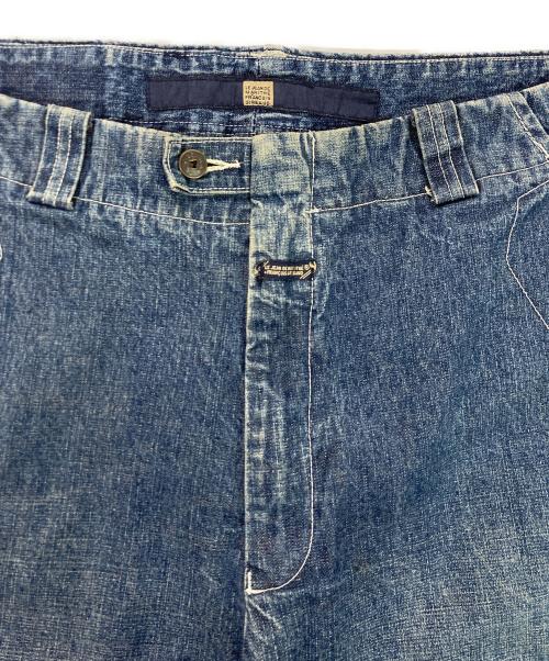 MARITHE+FRANCOIS GIRBAUD（マリテフランソワジルボー）MARITHE+FRANCOIS GIRBAUD (マリテフランソワジルボー) デニム シャトルパンツ インディゴ サイズ:W40L34の古着・服飾アイテム