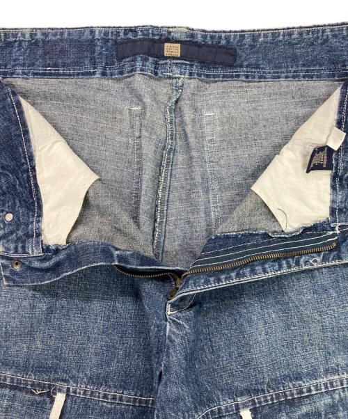 MARITHE+FRANCOIS GIRBAUD（マリテフランソワジルボー）MARITHE+FRANCOIS GIRBAUD (マリテフランソワジルボー) デニム シャトルパンツ インディゴ サイズ:W40L34の古着・服飾アイテム