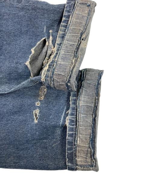 MARITHE+FRANCOIS GIRBAUD（マリテフランソワジルボー）MARITHE+FRANCOIS GIRBAUD (マリテフランソワジルボー) デニム シャトルパンツ インディゴ サイズ:W40L34の古着・服飾アイテム