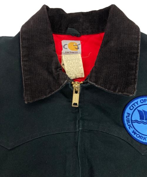 CarHartt（カーハート）CarHartt (カーハート) 00's “Carhartt” Santa Fe Jacket / 00`S サンタフェジャケット ブラック サイズ:2XLの古着・服飾アイテム