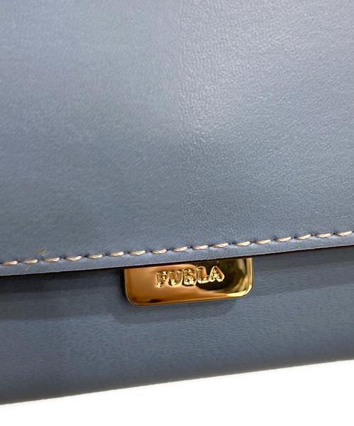FURLA（フルラ）FURLA (フルラ) LIKE MINIショルダーウォレット ブルーの古着・服飾アイテム