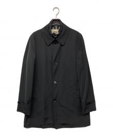 BURBERRY LONDON（バーバリーロンドン）の古着「BURBERRY ライナー付 ステンカラーコート」｜ブラック
