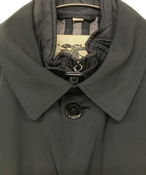 BURBERRY LONDON（バーバリーロンドン）BURBERRY LONDON (バーバリーロンドン) BURBERRY ライナー付 ステンカラーコート ブラック サイズ:Mの古着・服飾アイテム