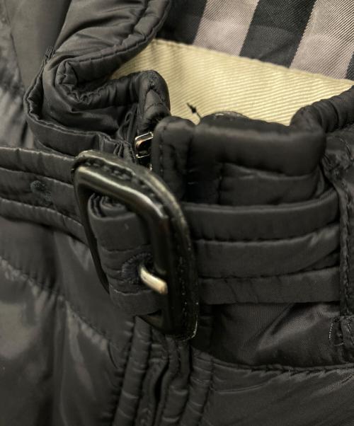 BURBERRY LONDON（バーバリーロンドン）BURBERRY LONDON (バーバリーロンドン) BURBERRY ライナー付 ステンカラーコート ブラック サイズ:Mの古着・服飾アイテム