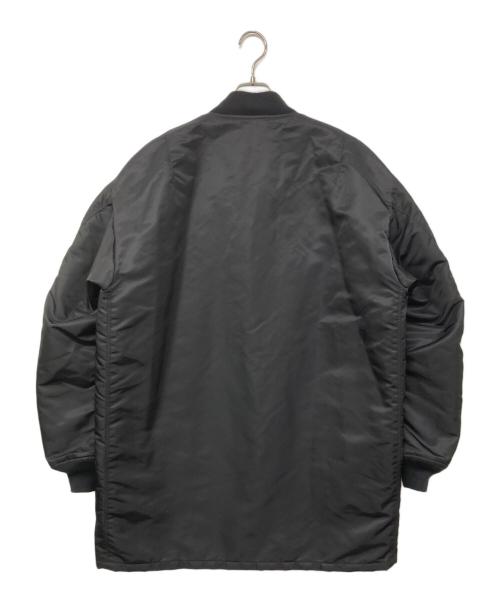 東洋エンタープライズ（トウヨウエンタープライズ）東洋エンタープライズ (トウヨウエンタープライズ) GOLD MA-1 ロング フライトジャケット ブラック サイズ:Lの古着・服飾アイテム