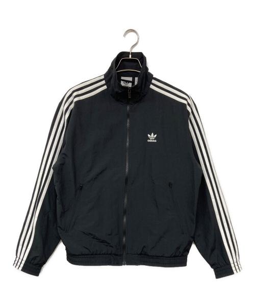 adidas（アディダス）adidas (アディダス) U WOVEN FBIRD / ウーブン ファイヤーバード トラックトップ ブラック サイズ:Lの古着・服飾アイテム