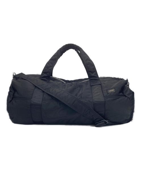 PORTER（ポーター）PORTER (ポーター) TANKER  2WAY BOSTON BAG(M) / タンカー ボストンバック Mサイズ ブラックの古着・服飾アイテム