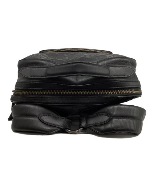 COACH（コーチ）COACH (コーチ) QBBK GRAHAM BACKPACK / レザー グラハム バックパック ブラックの古着・服飾アイテム