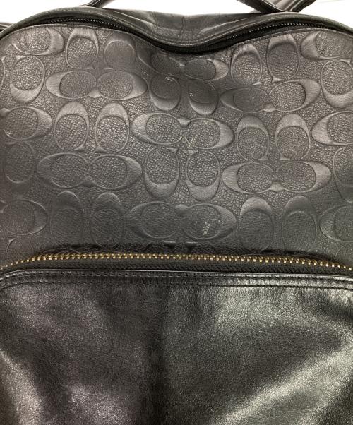 COACH（コーチ）COACH (コーチ) QBBK GRAHAM BACKPACK / レザー グラハム バックパック ブラックの古着・服飾アイテム