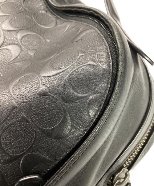 COACH（コーチ）COACH (コーチ) QBBK GRAHAM BACKPACK / レザー グラハム バックパック ブラックの古着・服飾アイテム