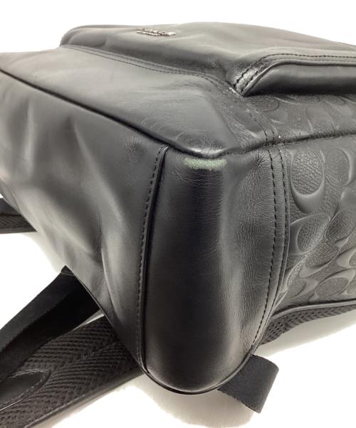 COACH（コーチ）COACH (コーチ) QBBK GRAHAM BACKPACK / レザー グラハム バックパック ブラックの古着・服飾アイテム