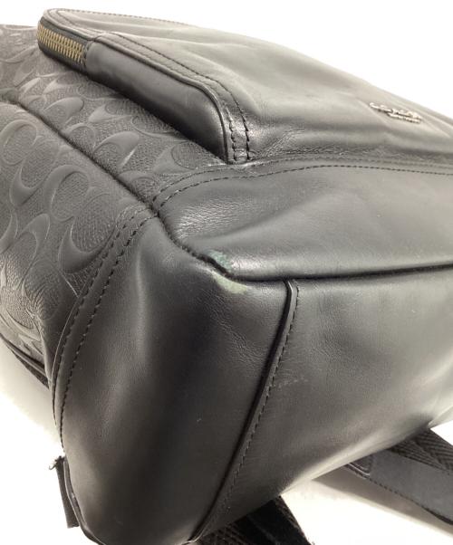 COACH（コーチ）COACH (コーチ) QBBK GRAHAM BACKPACK / レザー グラハム バックパック ブラックの古着・服飾アイテム