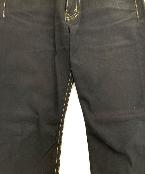 JUNYA WATANABE MAN（ジュンヤワタナベマン）JUNYA WATANABE MAN (ジュンヤワタナベマン) ステッチパンツ ブラック サイズ:Sの古着・服飾アイテム