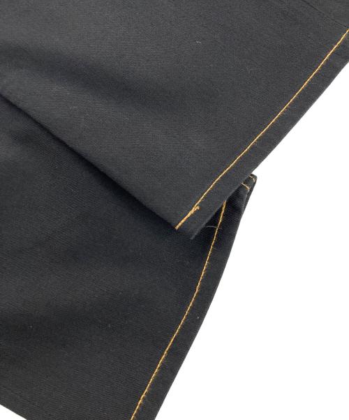 JUNYA WATANABE MAN（ジュンヤワタナベマン）JUNYA WATANABE MAN (ジュンヤワタナベマン) ステッチパンツ ブラック サイズ:Sの古着・服飾アイテム