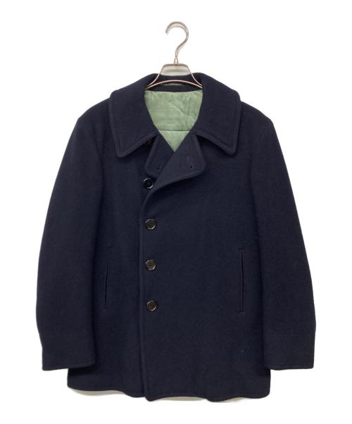 Y's for men（ワイズフォーメン）Y's for men (ワイズフォーメン) 90`SシングルPコート ネイビー サイズ:3の古着・服飾アイテム