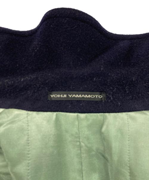 Y's for men（ワイズフォーメン）Y's for men (ワイズフォーメン) 90`SシングルPコート ネイビー サイズ:3の古着・服飾アイテム