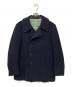 Y's for men（ワイズフォーメン）の古着「90`SシングルPコート」｜ネイビー