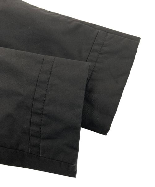 BOSS HUGO BOSS（ボス ヒューゴボス）BOSS HUGO BOSS (ボス ヒューゴボス) コットンポリステンカラーコート ブラック サイズ:48の古着・服飾アイテム