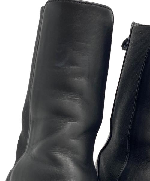 Salvatore Ferragamo（サルヴァトーレ フェラガモ）Salvatore Ferragamo (サルヴァトーレ フェラガモ) SIDE GORE BOOTS ガンチーニサイドゴアブーツ ブラック サイズ:7の古着・服飾アイテム