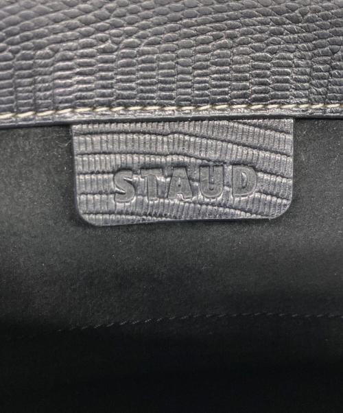 STAUD（スタウド）STAUD (スタウド) 2WAYゼブラプリントバッグ ホワイトの古着・服飾アイテム