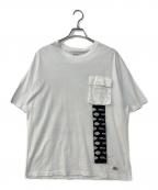 KIDILL×Dickies×Jesse Draxlerキディル×ディッキーズ×ジェシー・ドラクスラー）の古着「トリプルコラボプリントTEE」｜ホワイト