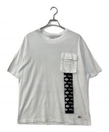 KIDILL×Dickies×Jesse Draxler（キディル×ディッキーズ×ジェシー・ドラクスラー）の古着「トリプルコラボプリントTEE」｜ホワイト