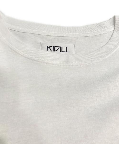 KIDILL（キディル）KIDILL (キディル) Dickies (ディッキーズ) Jesse Draxler (ジェシー・ドラクスラー) トリプルコラボプリントTEE ホワイト サイズ:46の古着・服飾アイテム