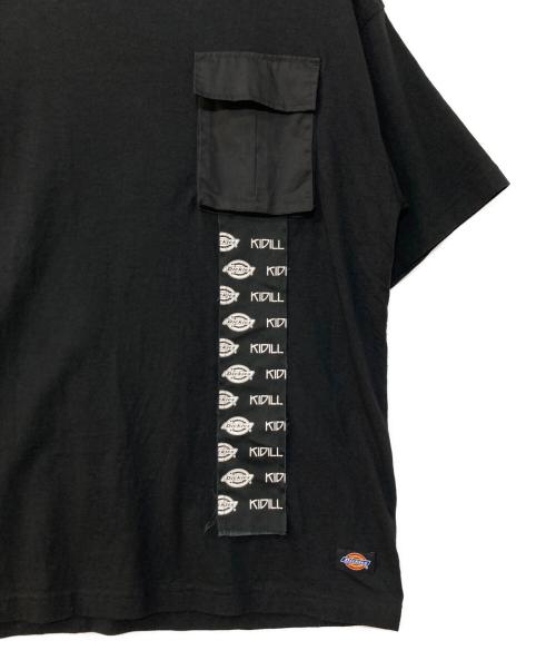 KIDILL（キディル）KIDILL (キディル) Dickies (ディッキーズ) Jesse Draxler (ジェシー・ドラクスラー) トリプルコラボTEE ブラック サイズ:46の古着・服飾アイテム