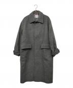 STERNBERGスタンバーグ）の古着「ウールステンカラーコート」｜グレー