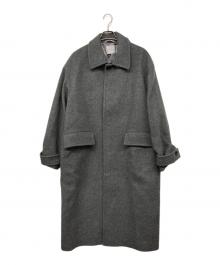 STERNBERG（スタンバーグ）の古着「ウールステンカラーコート」｜グレー