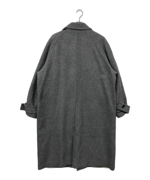 STERNBERG（スタンバーグ）STERNBERG (スタンバーグ) ウールステンカラーコート グレー サイズ:Mの古着・服飾アイテム