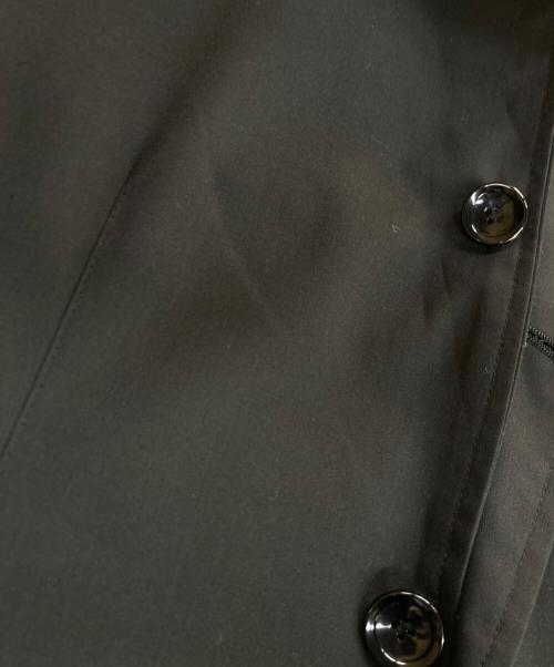 uniform experiment（ユニフォームエクスペリメント）uniform experiment (ユニフォームエクスペリメント) STRETCH GABARDINE 3 BUTTON JACKET ストレッチギャバジン 3B JKT ブラック サイズ:2の古着・服飾アイテム