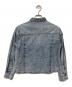 JUSGLITTY (ジャスグリッティー) クロップドデニムシャツ インディゴ サイズ:1：7000円