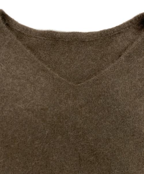 Mystrada（マイストラーダ）Mystrada (マイストラーダ) 2WAYファーニットプルオーバー ブラウン サイズ:38の古着・服飾アイテム