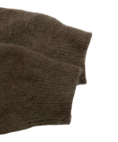 Mystrada（マイストラーダ）Mystrada (マイストラーダ) 2WAYファーニットプルオーバー ブラウン サイズ:38の古着・服飾アイテム