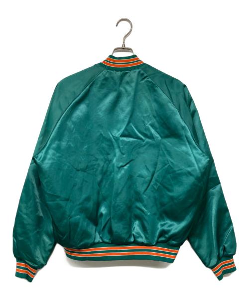 Chalk Line（チョークライン）Chalk Line (チョークライン) NFLスタジャン グリーン サイズ:Lの古着・服飾アイテム