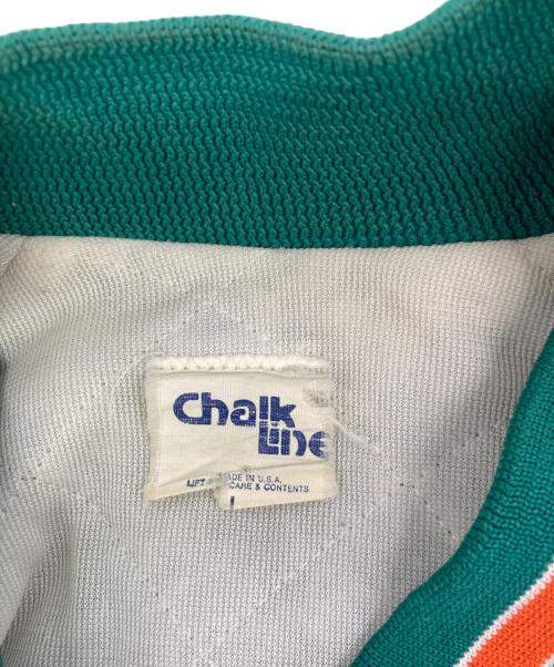 Chalk Line（チョークライン）Chalk Line (チョークライン) NFLスタジャン グリーン サイズ:Lの古着・服飾アイテム