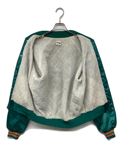 Chalk Line（チョークライン）Chalk Line (チョークライン) NFLスタジャン グリーン サイズ:Lの古着・服飾アイテム
