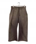 BOWWOWバウワウ）の古着「DIRTY SWEAT PANTS / スウェットパンツ」｜グレー