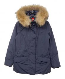 CAPEHORN（ケープホーン）の古着「NEVADO / ファー付ダウンコート」｜ネイビー