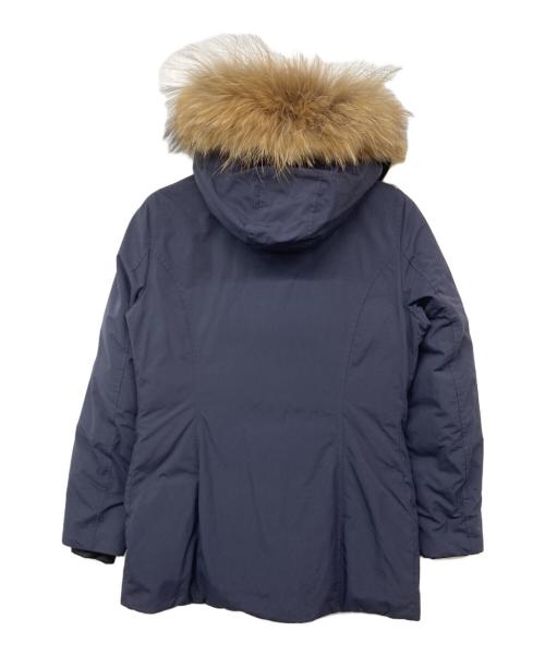 CAPEHORN（ケープホーン）CAPEHORN (ケープホーン) NEVADO / ファー付ダウンコート ネイビー サイズ:44の古着・服飾アイテム