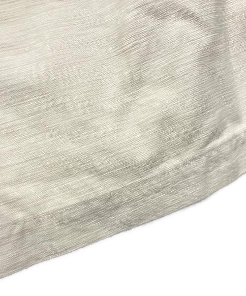 AURALEE（オーラリー）AURALEE (オーラリー) WASHED BAGGY SATIN BLEACHED BAKER PANTS / ウォッシュド バギーサテン ブリーチド ベイカーパンツ アイボリー サイズ:3の古着・服飾アイテム