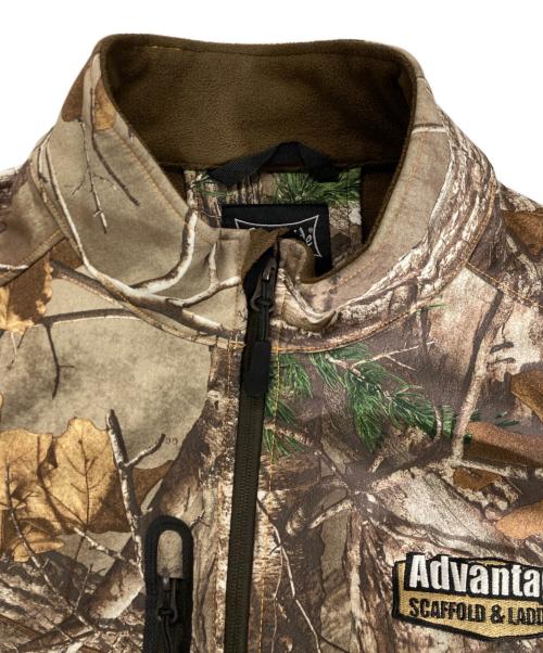 Gamehide（ゲームハイド）Gamehide (ゲームハイド) リアルツリーフリースジャケット カーキ サイズ:Lの古着・服飾アイテム