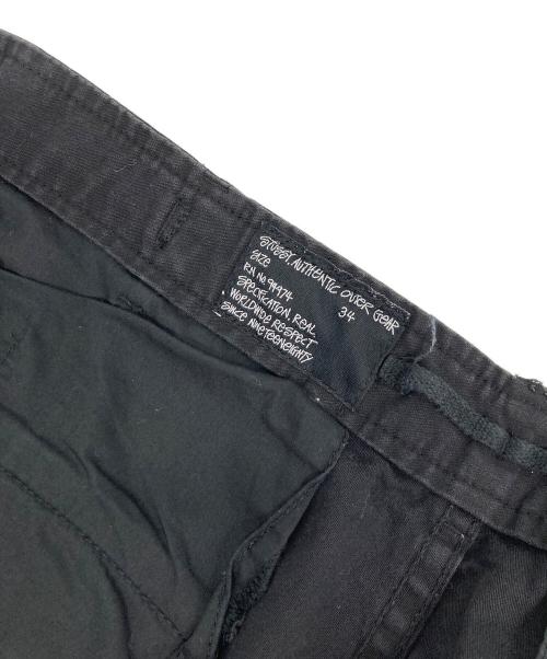 stussy（ステューシー）stussy (ステューシー) 00's カーゴパンツ ブラック サイズ:34の古着・服飾アイテム