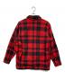 FILSON GARMENT (フィルソン ガーメント) 80S シングルマッキーノクルーザー ジャケット レッド×ブラック サイズ:40：20000円