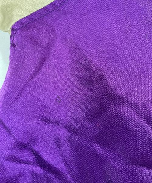 BOURBON HOUSE（バーボンハウス）BOURBON HOUSE (バーボンハウス) スカジャン ホワイト×パープル サイズ:不明の古着・服飾アイテム