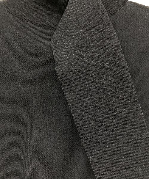 PETER DO（ピーター・ドゥ）PETER DO (ピーター・ドゥ) ノースリーブデザインニット ブラック サイズ:Sの古着・服飾アイテム