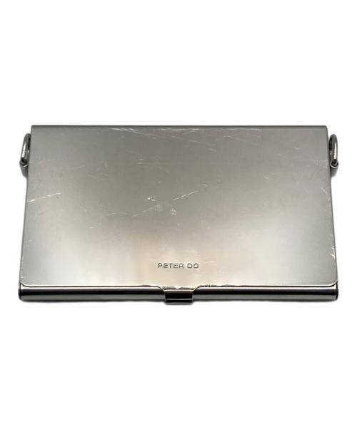 PETER DO（ピーター・ドゥ）PETER DO (ピーター・ドゥ) 名刺入れ シルバーの古着・服飾アイテム