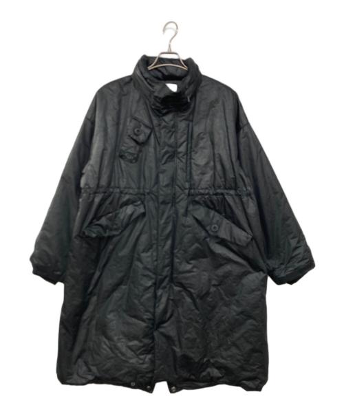 F/CE.（エフシーイー）F/CE. (エフシーイー) 中綿ナイロンフーデッドコート ブラック サイズ:Lの古着・服飾アイテム