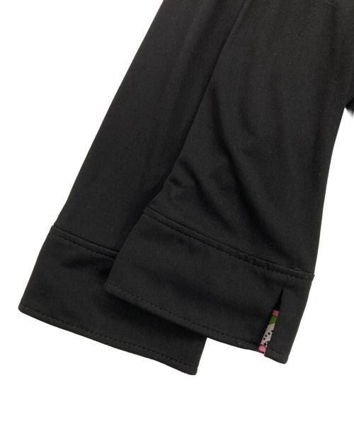 LEONARD（レオナール）LEONARD (レオナール) 幾何学ベルテッドカンカンワンピース ブラック サイズ:Mの古着・服飾アイテム